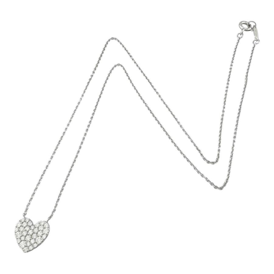 TIFFANY&Co.（ティファニー） メトロハート ネックレス 18金 K18