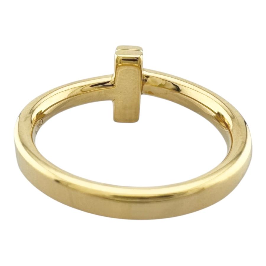 TIFFANY&Co. ティファニー Tワン リング 指輪 9号 18金 K18