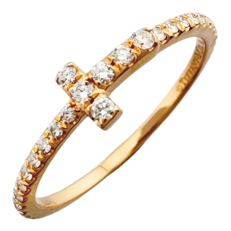 TIFFANY&Co.（ティファニー） Tワイヤー リング 指輪 10号 18金 K18