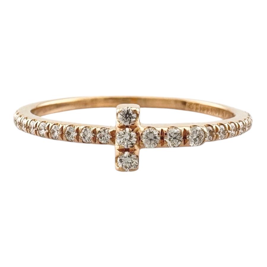 TIFFANY&Co.（ティファニー） Tワイヤー リング 指輪 10号 18金 K18