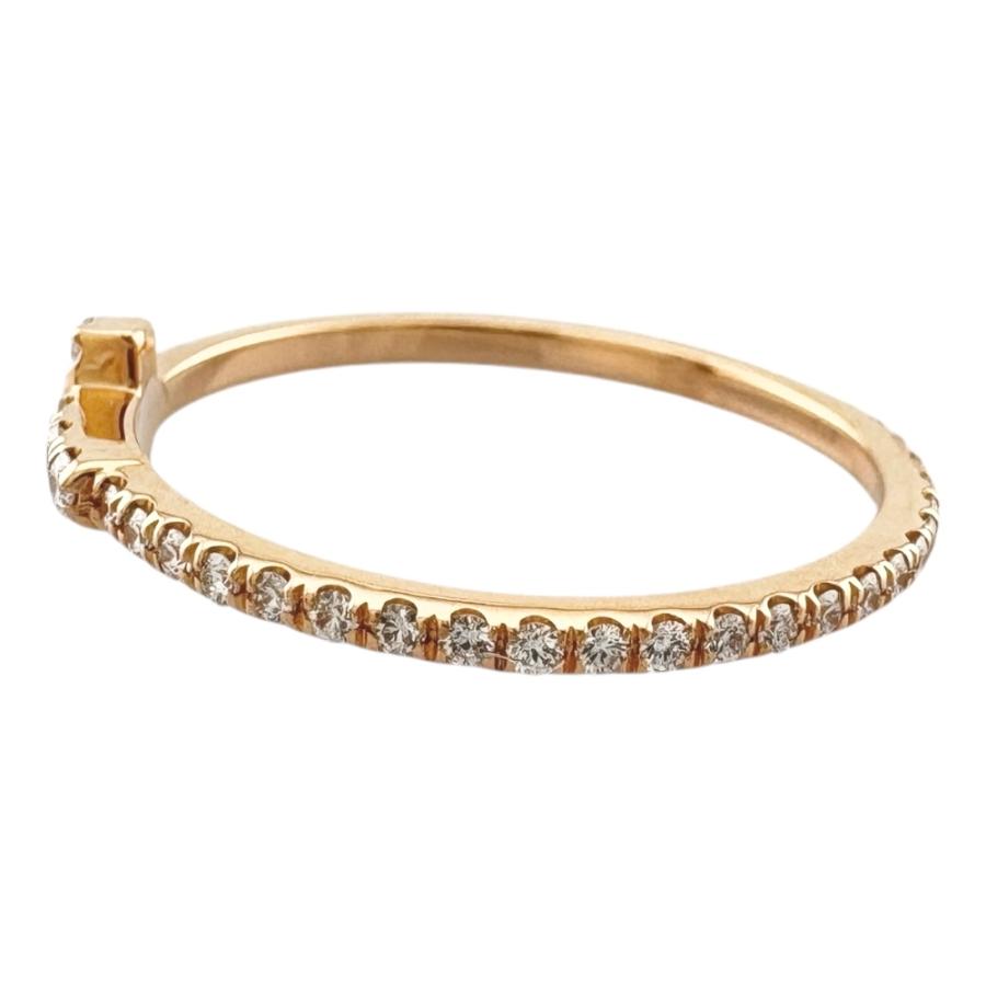 TIFFANY&Co.（ティファニー） Tワイヤー リング 指輪 10号 18金 K18