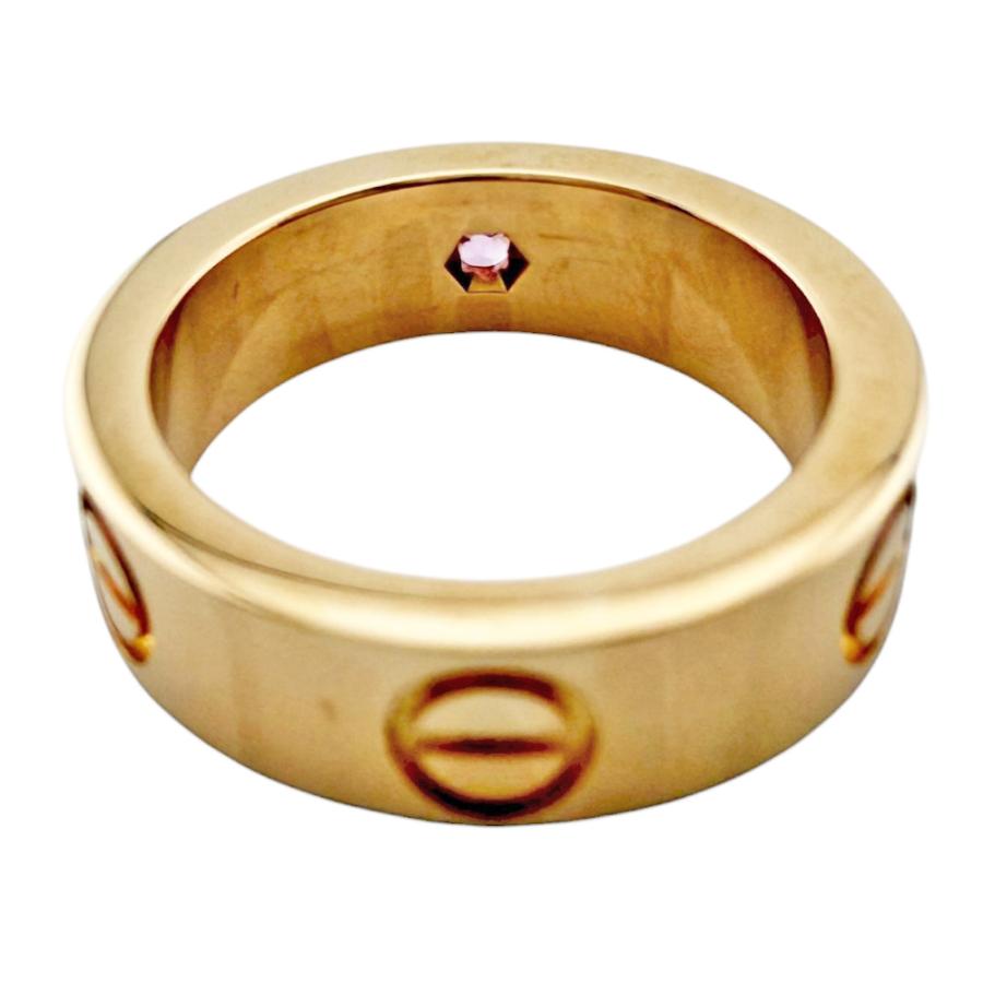Cartier（カルティエ） ラブ リング 指輪 9号 18金 K18ピンクゴールド