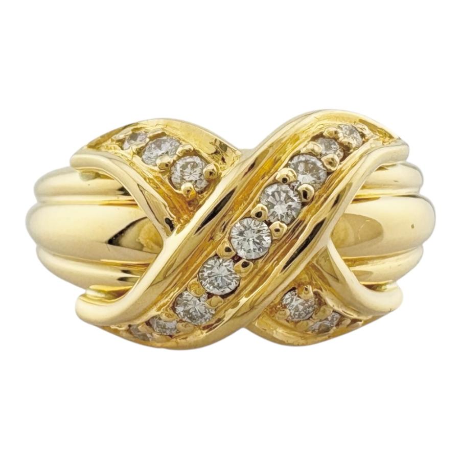 TIFFANY&Co.（ティファニー） シグネチャー リング 指輪 7.5号 18金