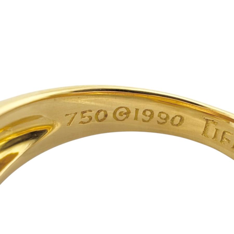 【TIFFANY】ティファニー　シグネチャー　7号　K18 TIFFANY】ティファニー シグネチャー 7号 K18 TIFFANY&Co