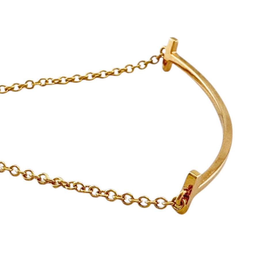 TIFFANY&Co.（ティファニー） Tスマイル ブレスレット 18金 K18ピンク