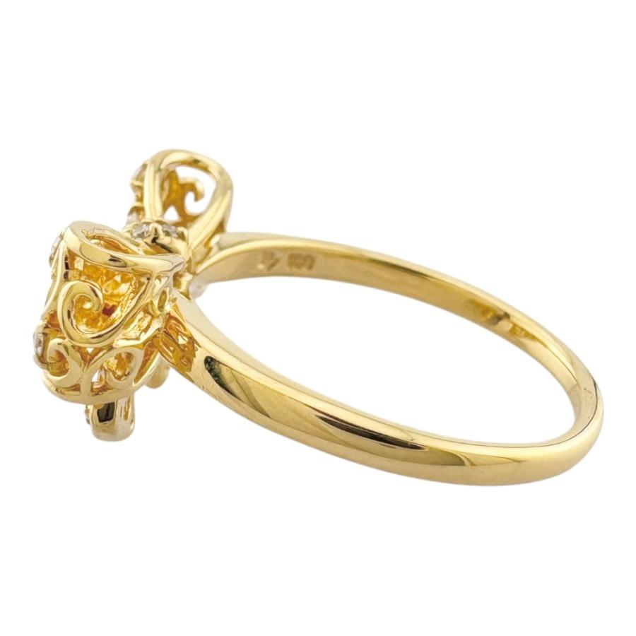 ポンテヴェキオ デザインリング 指輪 リング 12.5号 K18