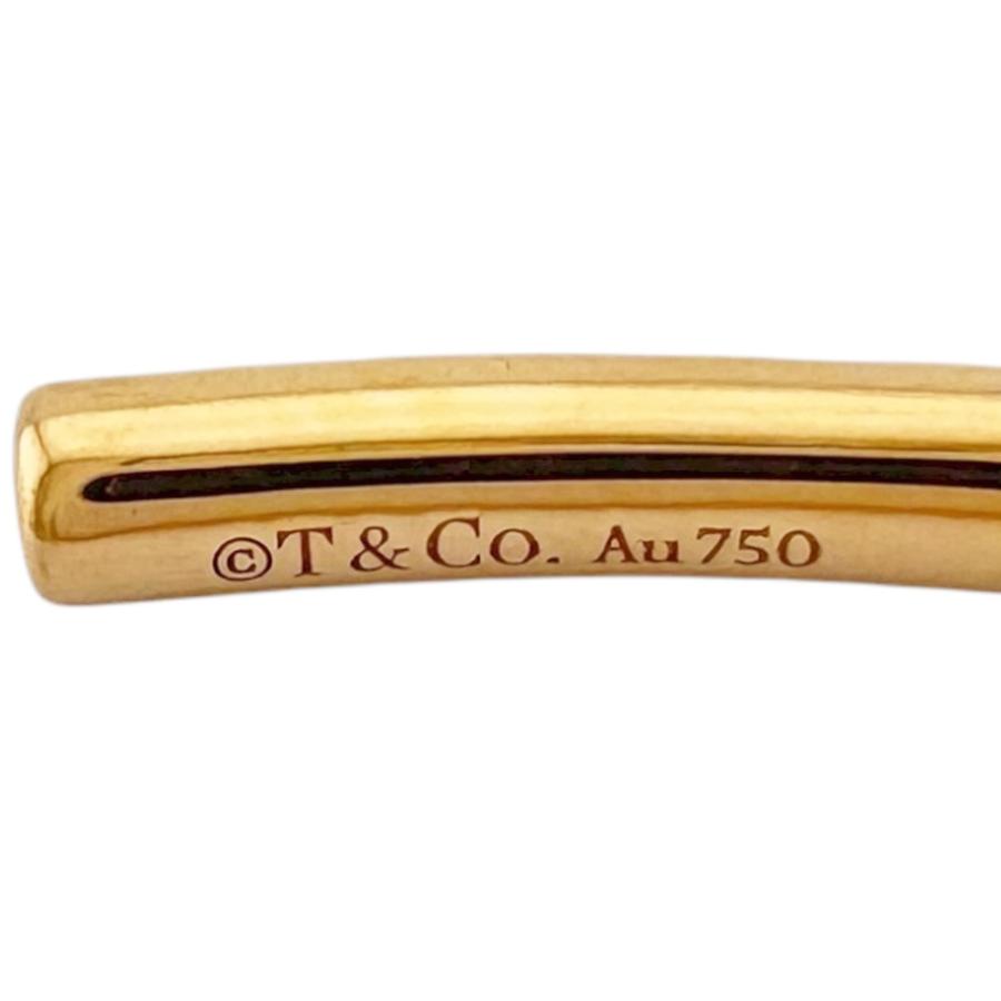 TIFFANY&Co.（ティファニー） メトロワイヤー バングル 18金 K18ピンク