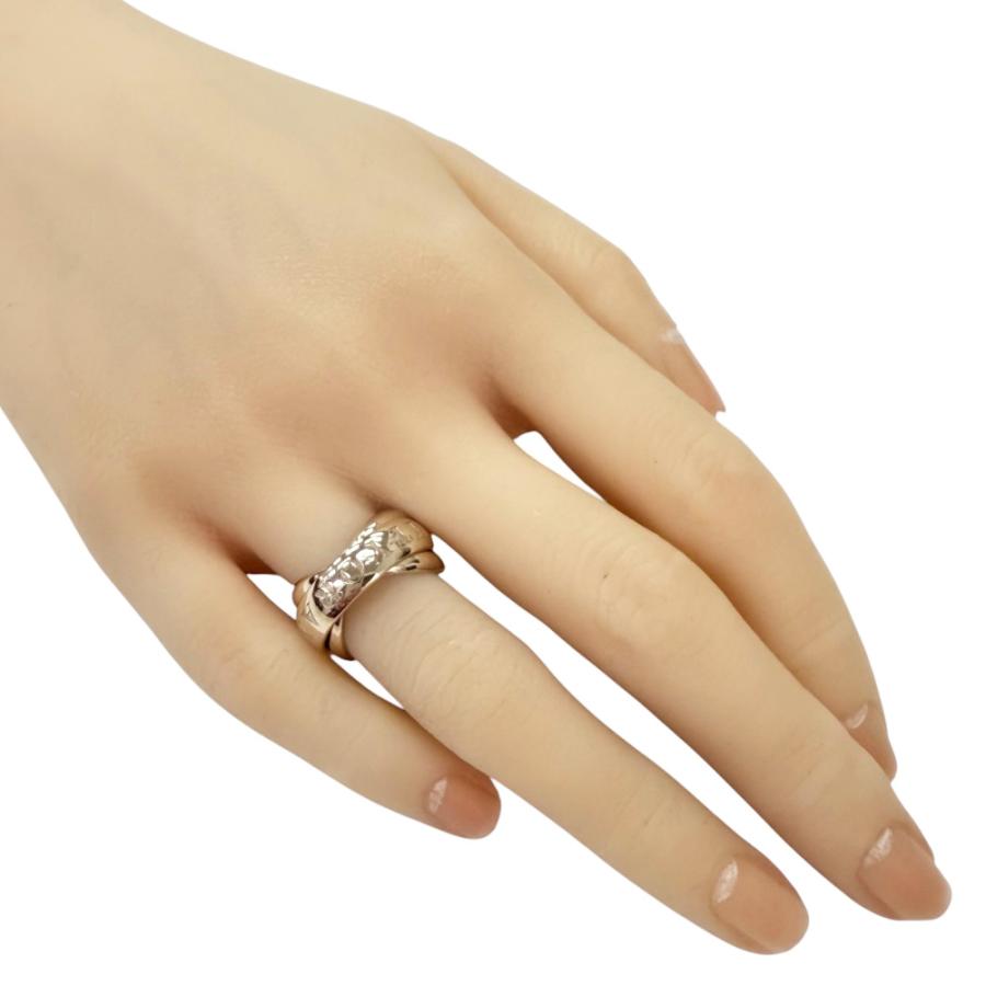 Cartier（カルティエ） トリニティ 3連 リング 指輪 10号 18金 K18