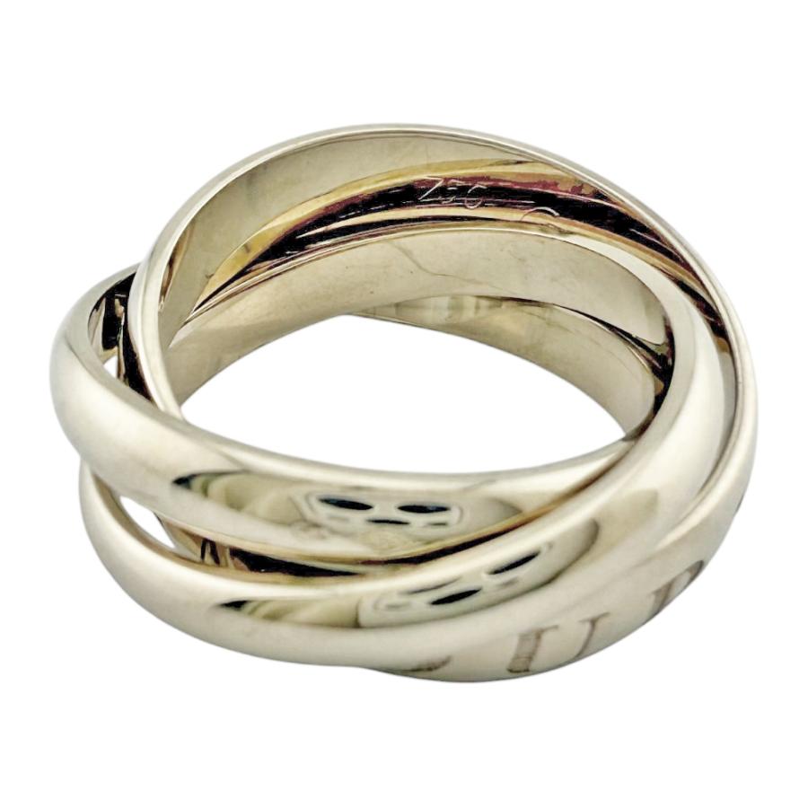 Cartier（カルティエ） トリニティ 3連 リング 指輪 10号 18金 K18