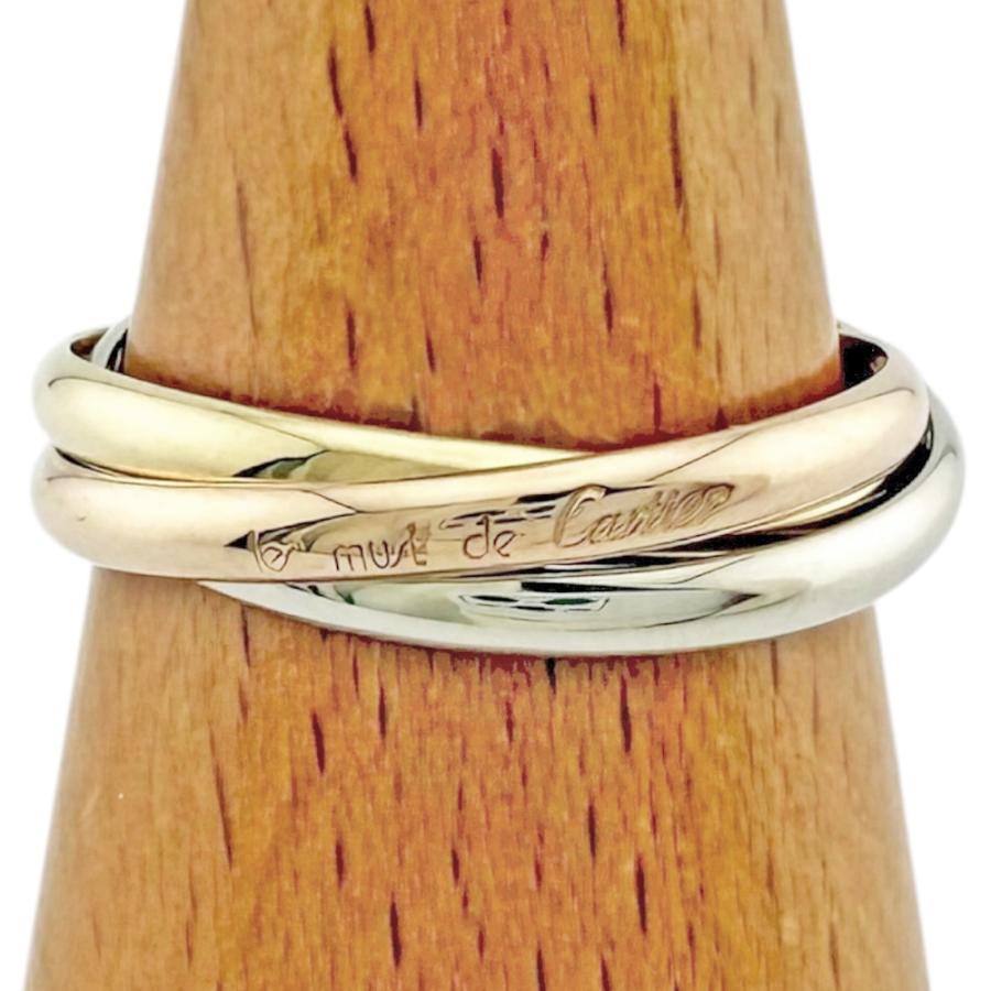 Cartier（カルティエ） トリニティ リング 指輪 12号 18金 K18イエロー