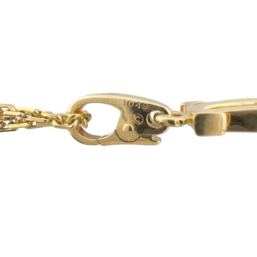 Cartier（カルティエ） 2チャーム ネックレス 18金 K18イエロー