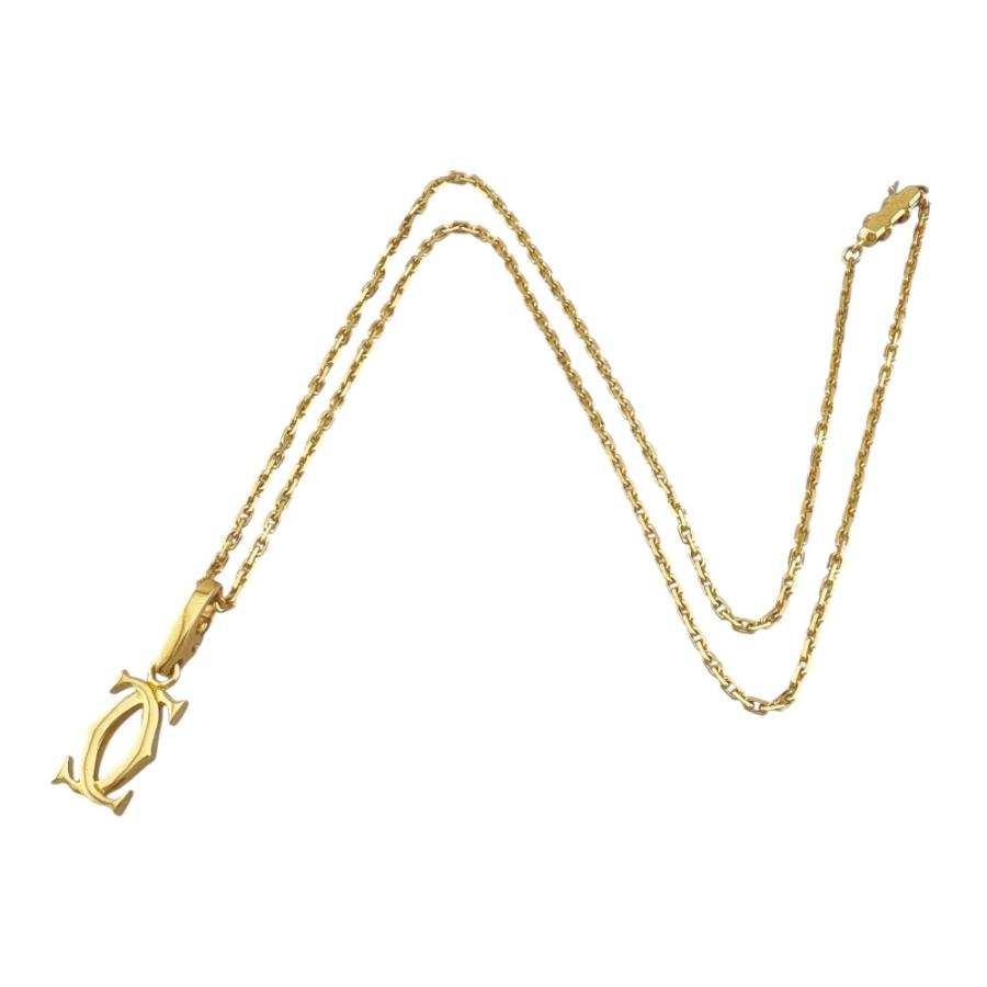 Cartier（カルティエ） 2チャーム ネックレス 18金 K18イエロー