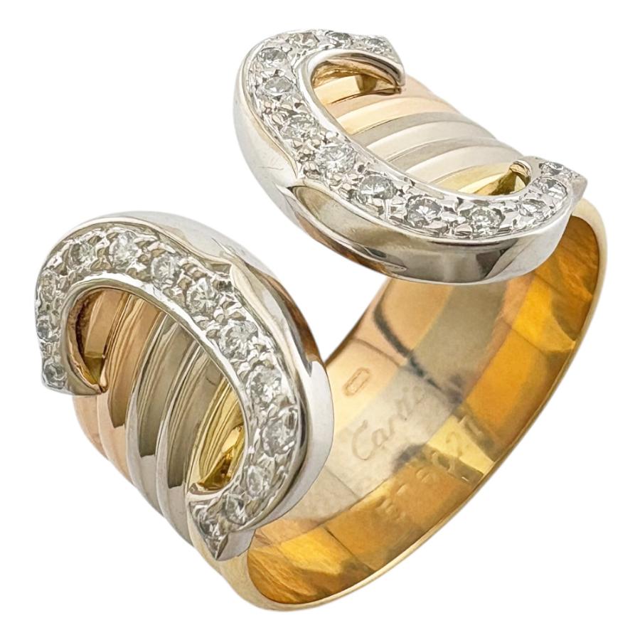 Cartier（カルティエ） 2C リング 指輪 16号 18金 K18イエローゴールド