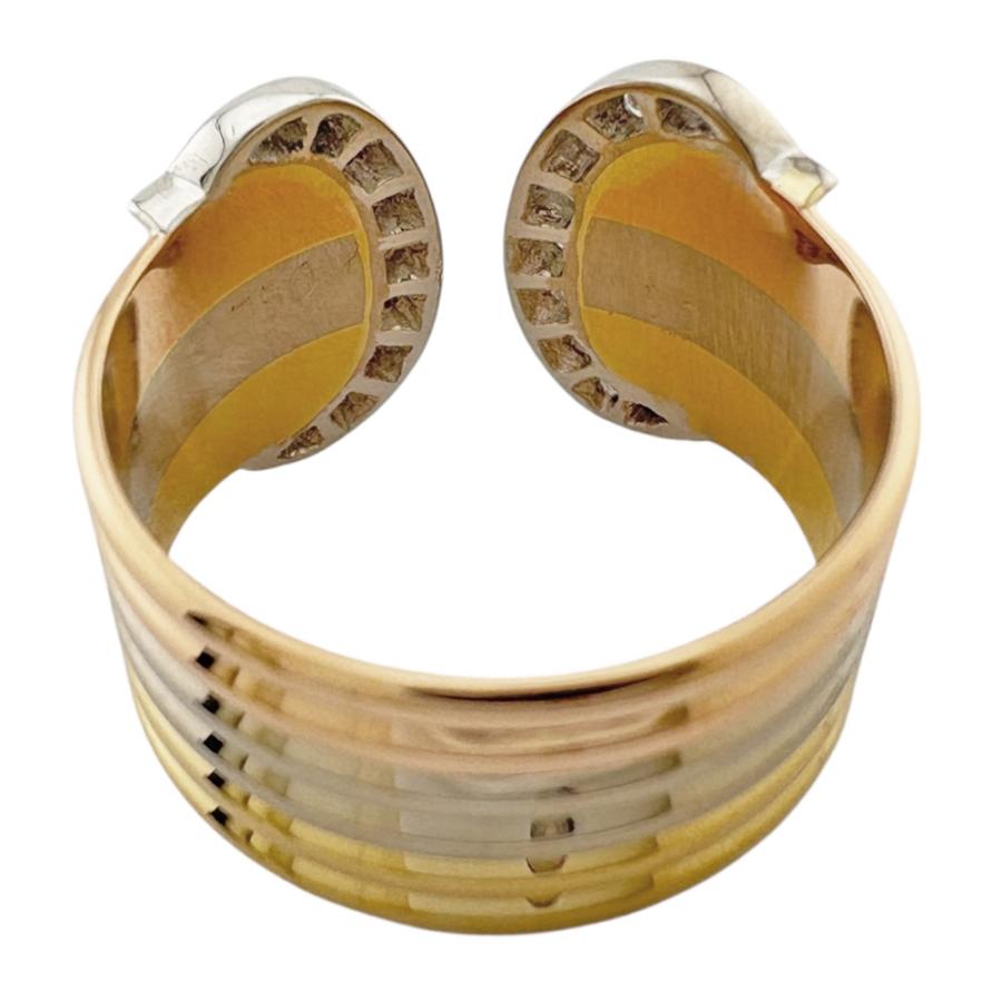 Cartier（カルティエ） 2C リング 指輪 16号 18金 K18イエローゴールド 