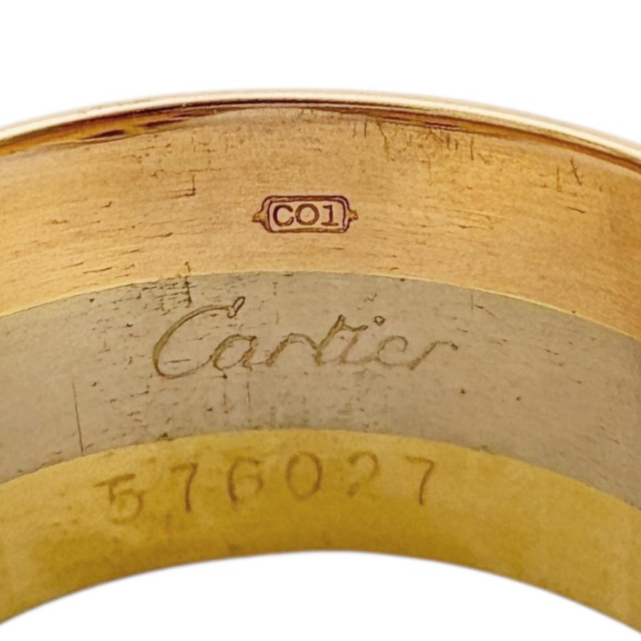 ❤️正規品❤️Cartier K18ゴールドリング ダイヤモンド装飾 16号 ❤️正規品❤️Cartier K18ゴールドリング ダイヤモンド装飾 16