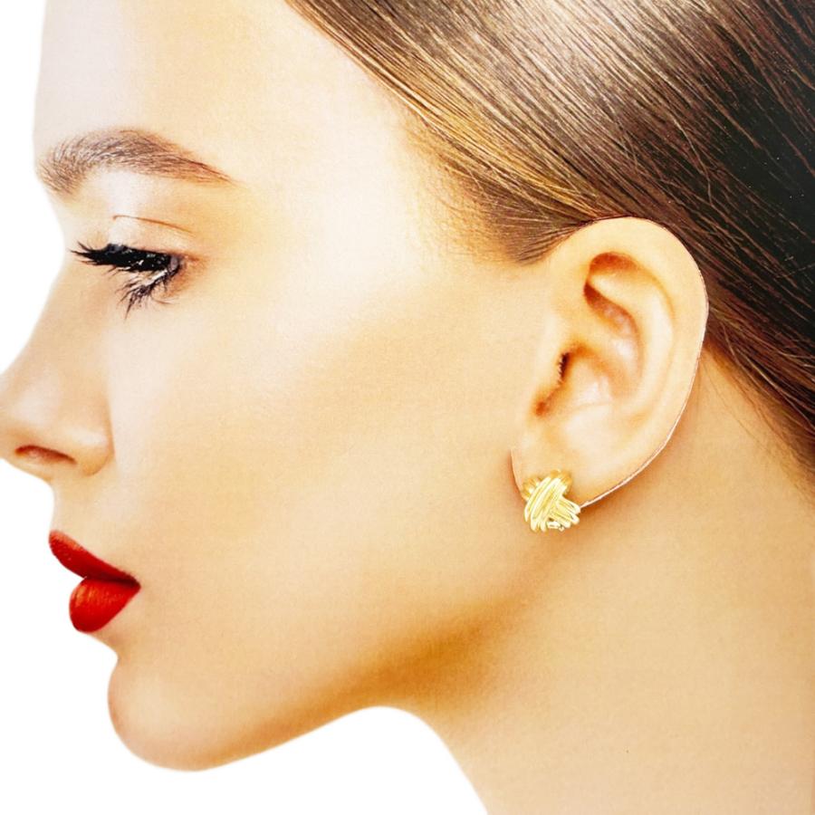 TIFFANY&Co.（ティファニー） シグネチャー イヤリング 18金 K18