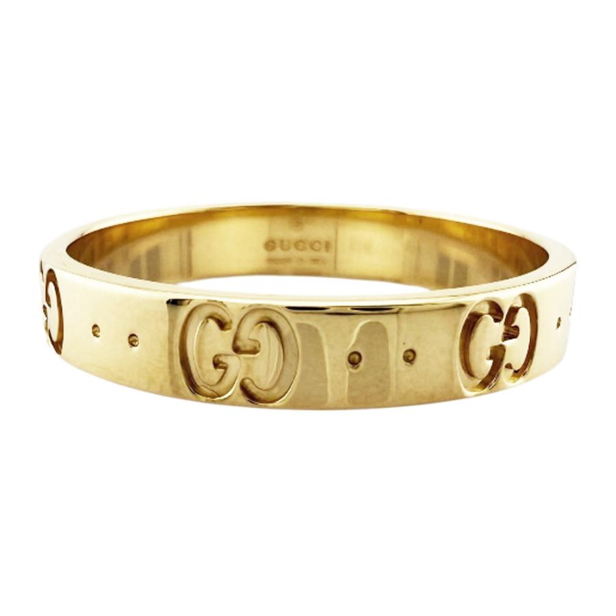 GUCCI（グッチ） アイコン リング 指輪 21号 18金 K18イエローゴールド