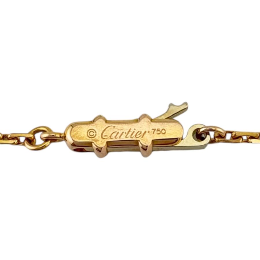 Cartier（カルティエ） ラブプレート ネックレス 18金 K18ピンク