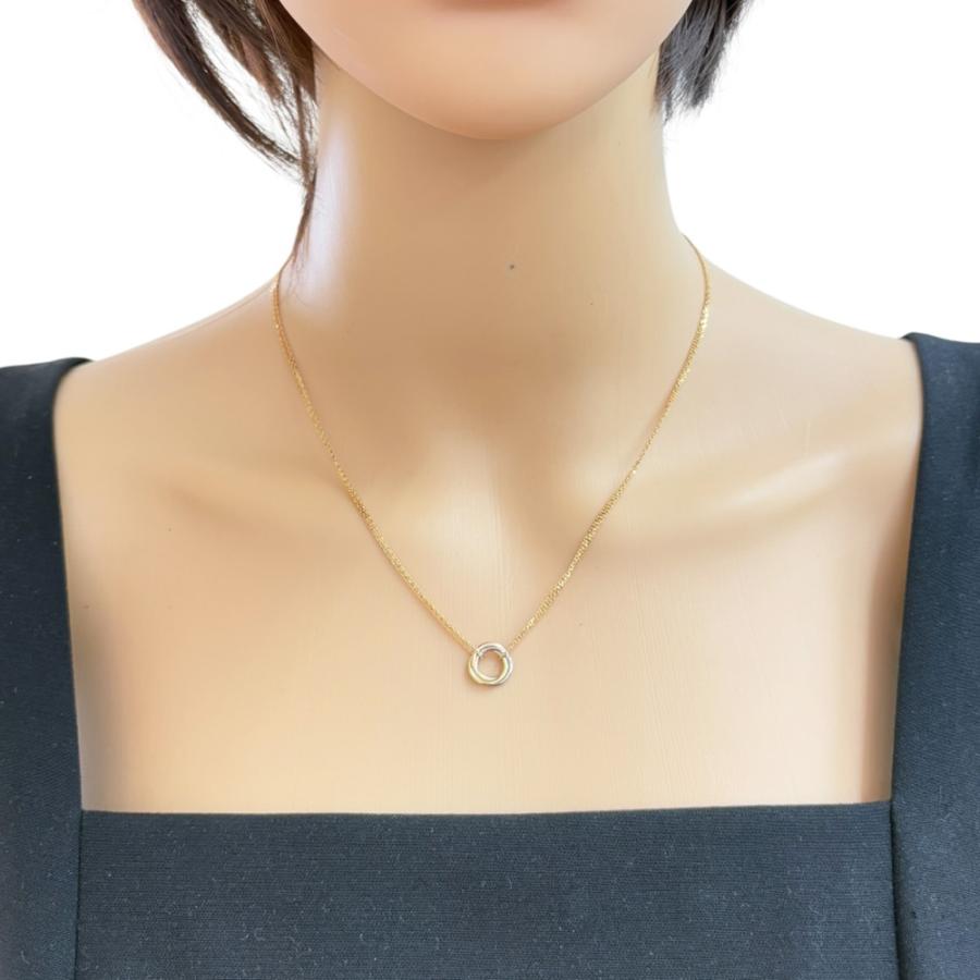 Cartier（カルティエ） トリニティ ネックレス 18金 K18ピンクゴールド
