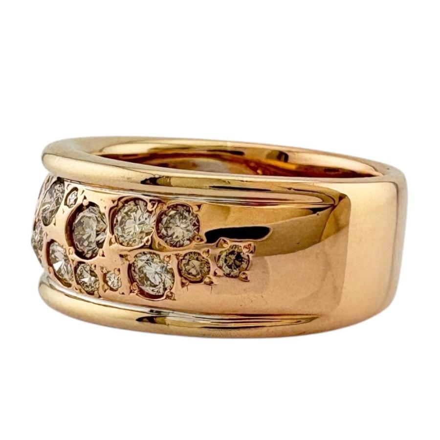 カシケイ メランジェ リング 指輪 13号 18金 K18ピンクゴールド