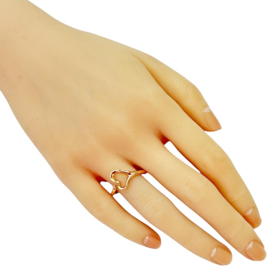 TIFFANY&Co. ティファニー オープンハート リング 指輪 16.5号