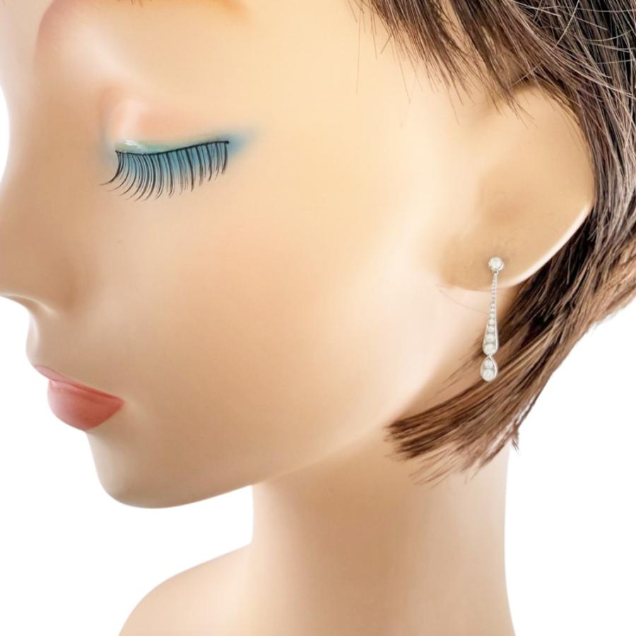 TIFFANY&Co.（ティファニー） ジャズドロップ ピアス Pt950プラチナ
