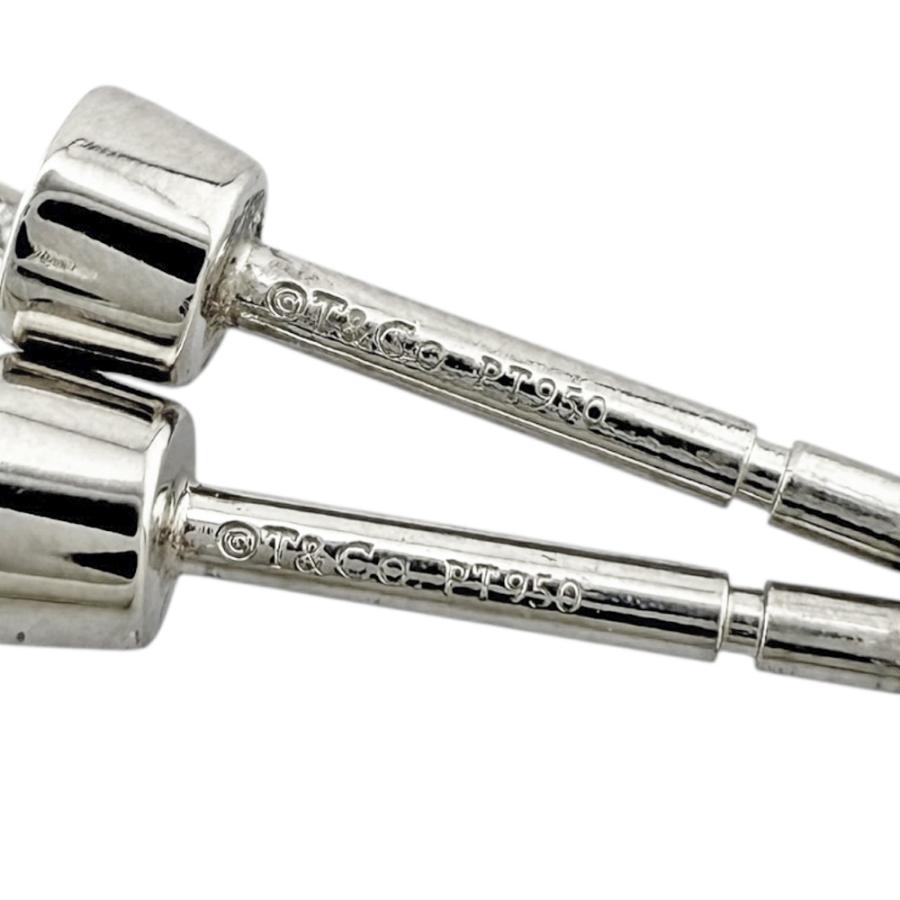 TIFFANY&Co. ティファニー ジャズドロップ ピアス Pt950プラチナ