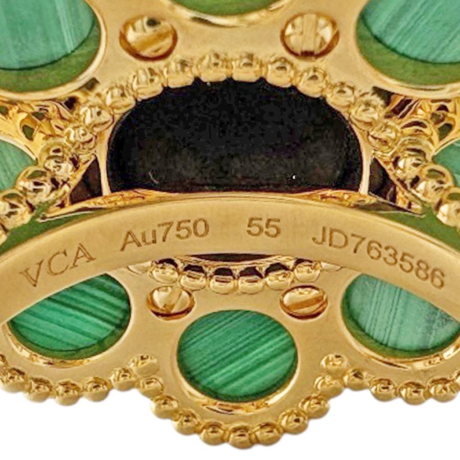 ヴァンクリーフ＆アーペル パクレット リング 指輪 14.5号 18金 K18