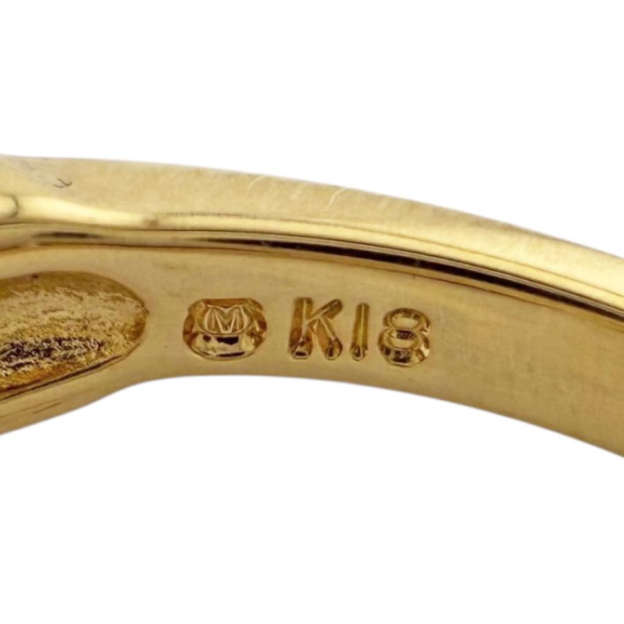 MIKIMOTO（ミキモト） リング 指輪 10号 18金 K18イエローゴールド