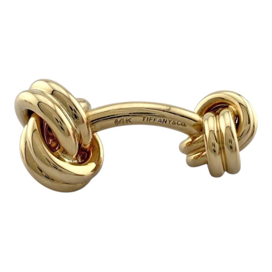 TIFFANY&Co.（ティファニー） ノット ツイスト カフス K14イエロー