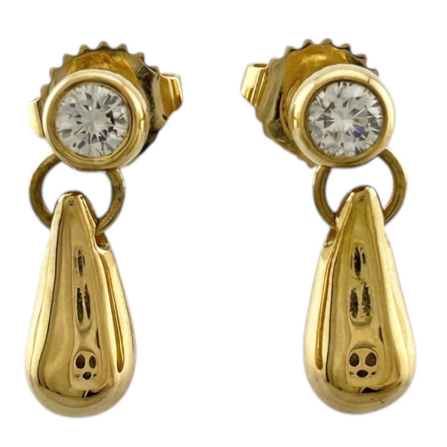 K18　三連ドロップピアス　ゴールド　金18　新品未使用 TIFFANY&Co. ティファニー ドロップ ピアス 18金 K18イエロー