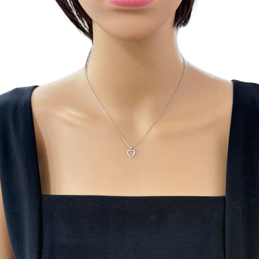 TIFFANY&Co.（ティファニー） メトロハート ネックレス Pt950プラチナ