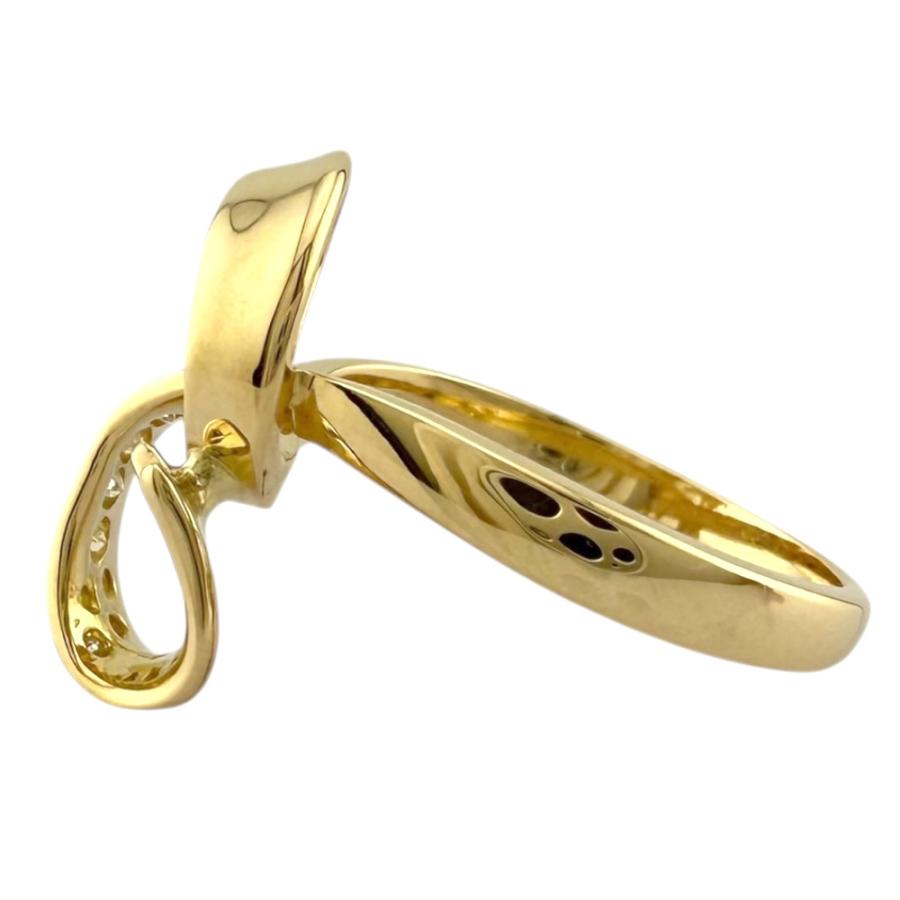 MIKIMOTO（ミキモト） リング 指輪 9号 18金 K18イエローゴールド