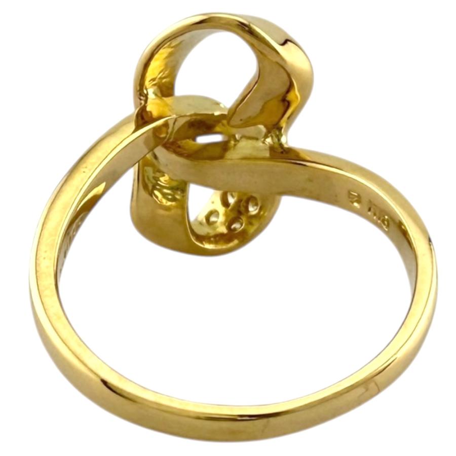 MIKIMOTO（ミキモト） リング 指輪 9号 18金 K18イエローゴールド