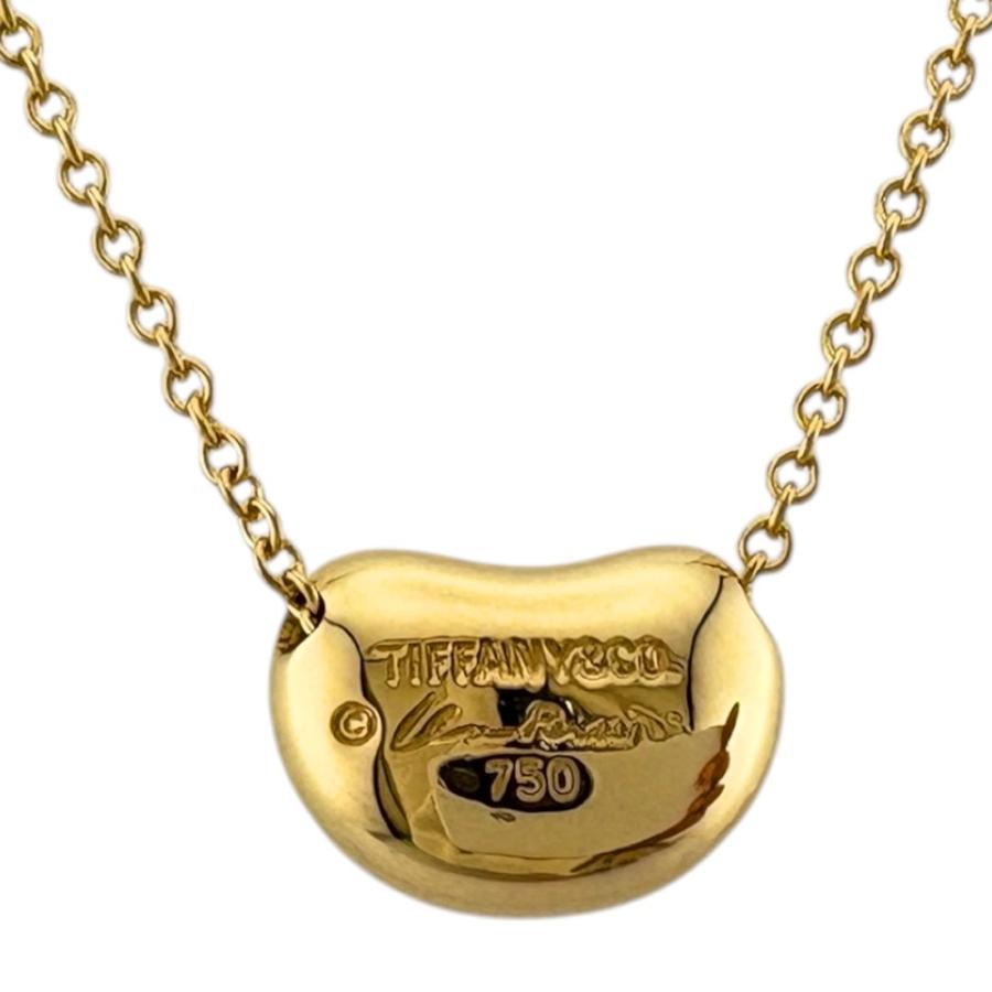 TIFFANY&Co.（ティファニー） ビーン ネックレス 18金 K18イエロー