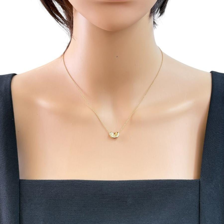 TIFFANY&Co.（ティファニー） ビーン ネックレス 18金 K18イエロー