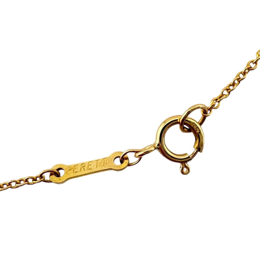 TIFFANY&Co.（ティファニー） ビーン ネックレス 18金 K18イエロー
