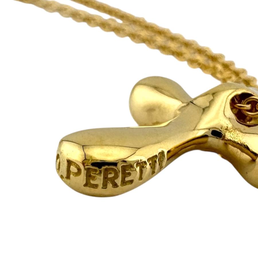 Tiffany ティファニー K18 スモール クロス ネックレス ゴールド TIFFANY&Co.（ティファニー） スモールクロス ネックレス 18金 K18