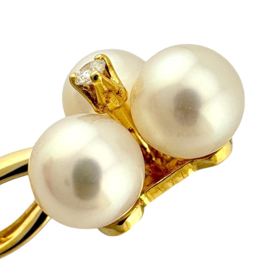 MIKIMOTO（ミキモト） ネックレス 18金 K18イエローゴールド パール