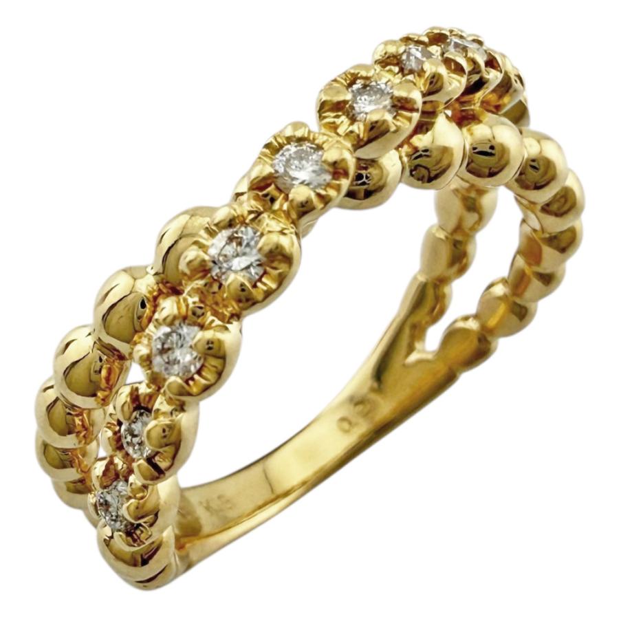 Ponte Vecchio（ポンテヴェキオ） リング 指輪 11号 18金 K18イエロー