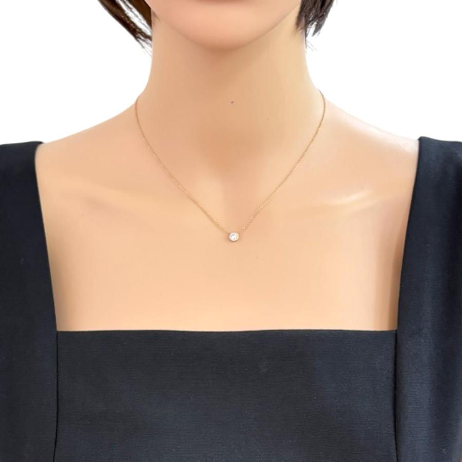 TIFFANY&Co.（ティファニー） ソレスト ダイヤモンド ネックレス 18金
