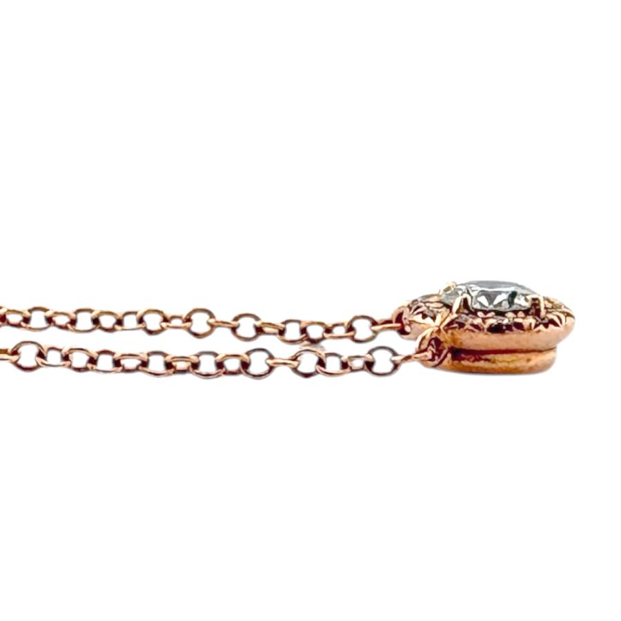 TIFFANY&Co.（ティファニー） ソレスト ダイヤモンド ネックレス 18金