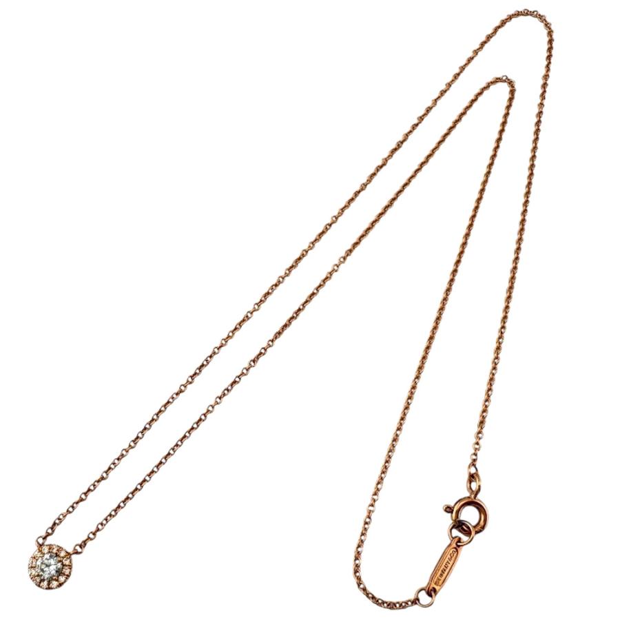 TIFFANY&Co.（ティファニー） ソレスト ダイヤモンド ネックレス 18金
