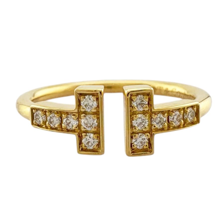 TIFFANY&Co.（ティファニー） Tワイヤー リング 指輪 10.5号 18金 K18