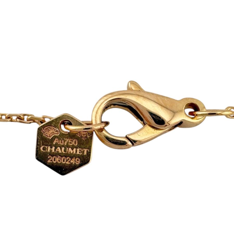 CHAUMET（ショーメ） ビードゥショーメ ネックレス 18金 K18ピンク 