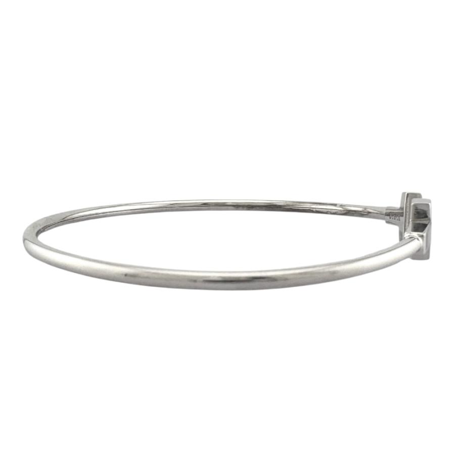 TIFFANY&Co.（ティファニー） Tナローワイヤー バングル 18金 K18