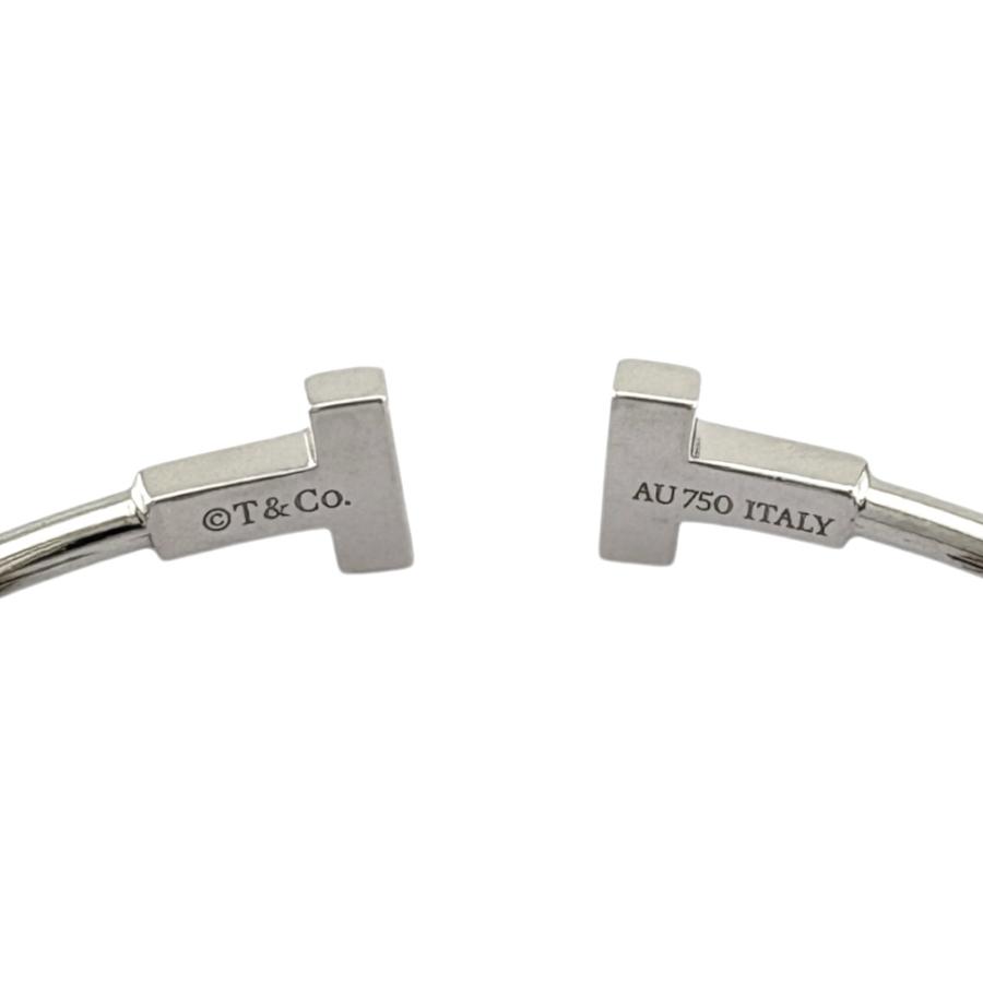 TIFFANY&Co.（ティファニー） Tナローワイヤー バングル 18金 K18