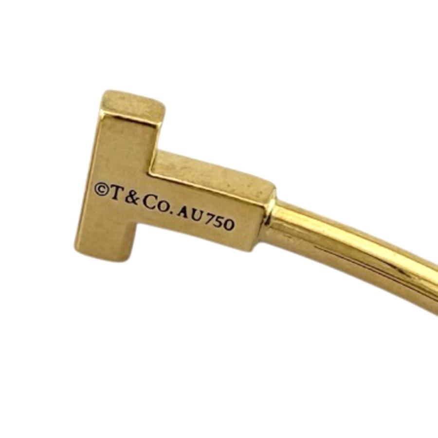 TIFFANY&Co.（ティファニー） Tナローワイヤー バングル 18金 K18