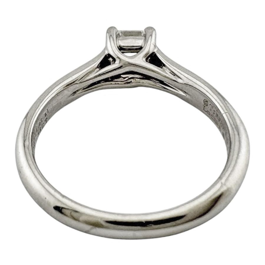 TIFFANY&Co.（ティファニー） ルシダ リング 指輪 6.5号 Pt950プラチナ