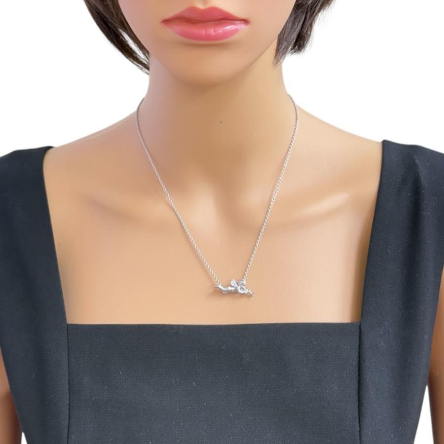 カレライカレラ ネックレス 18金 K18ホワイトゴールド ダイヤモンド 